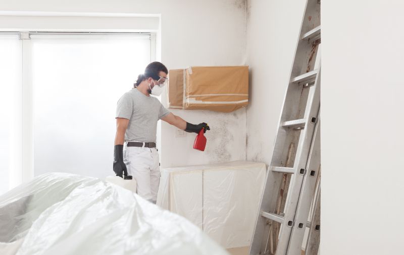 White Mold Mitigation in Dallas, TX